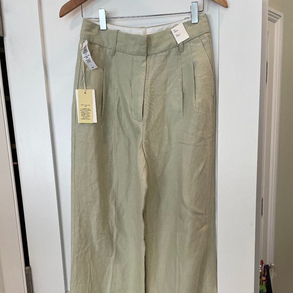 Aritzia Pants - NWT Aritzia Effortless Linen Pants